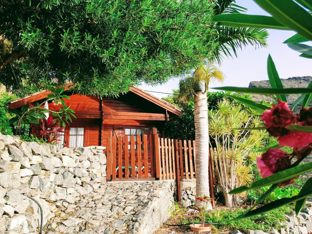 Cabana Los Palmeros, Vista Al Mar Y La Montana Alojera 外观 照片