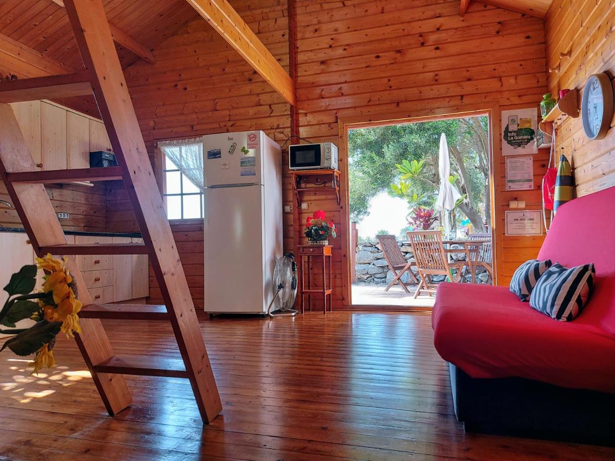 Cabana Los Palmeros, Vista Al Mar Y La Montana Alojera 外观 照片