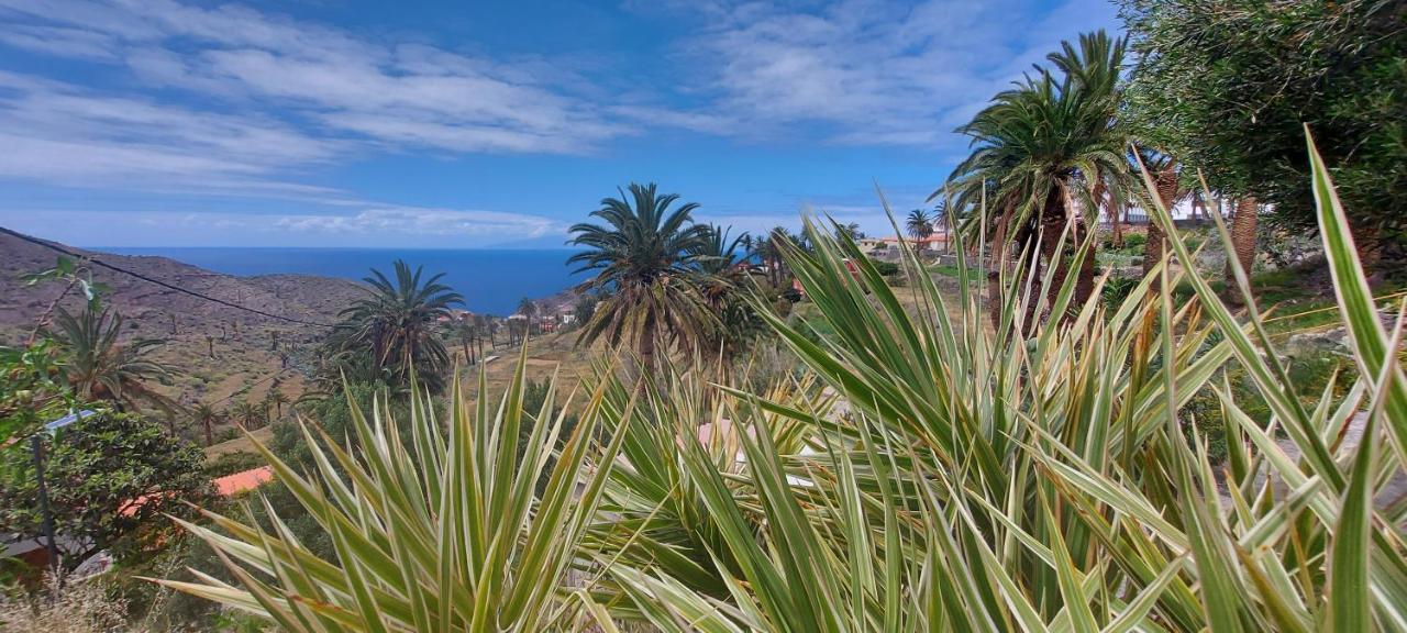 Cabana Los Palmeros, Vista Al Mar Y La Montana Alojera 外观 照片