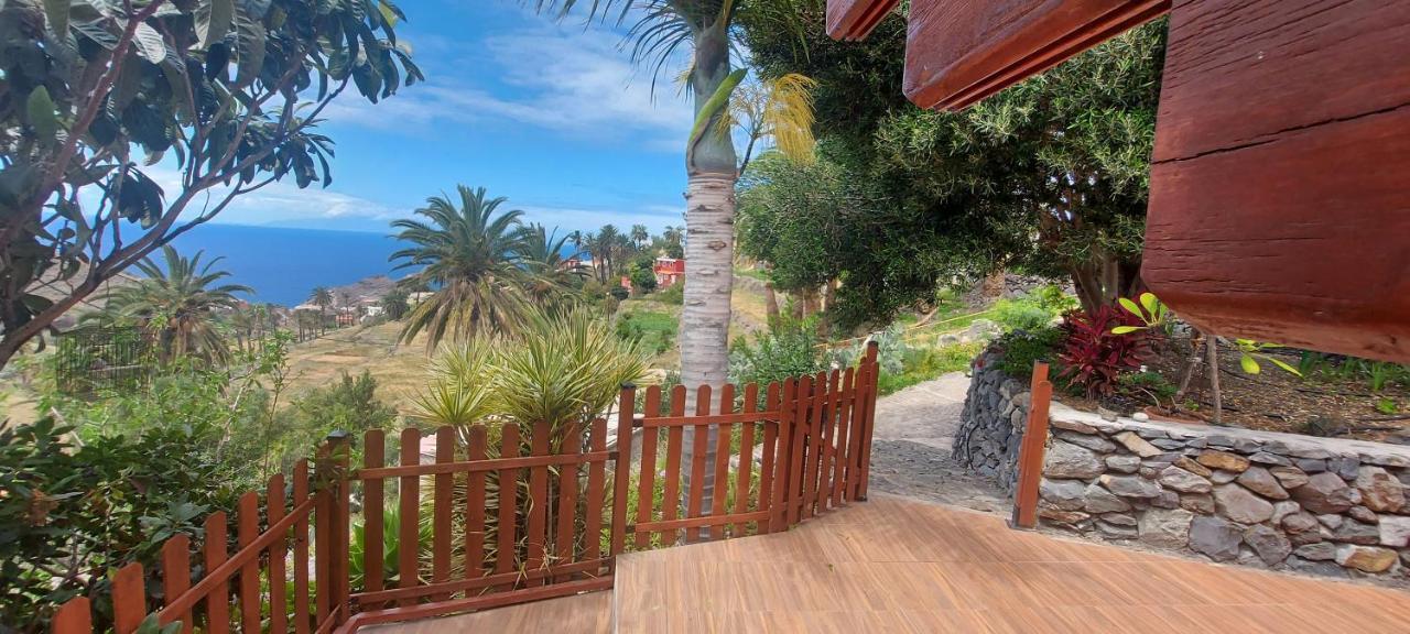 Cabana Los Palmeros, Vista Al Mar Y La Montana Alojera 外观 照片