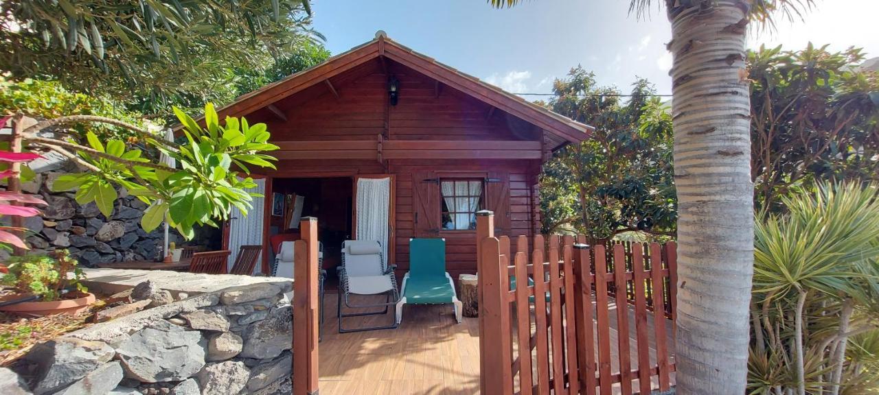 Cabana Los Palmeros, Vista Al Mar Y La Montana Alojera 外观 照片