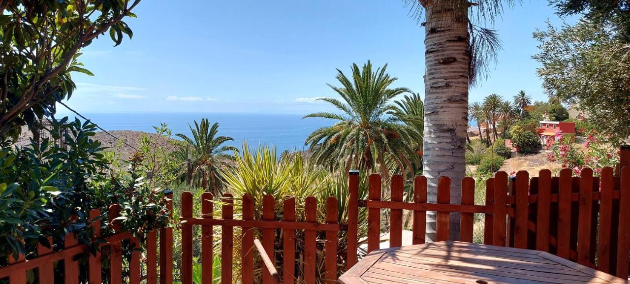 Cabana Los Palmeros, Vista Al Mar Y La Montana Alojera 外观 照片