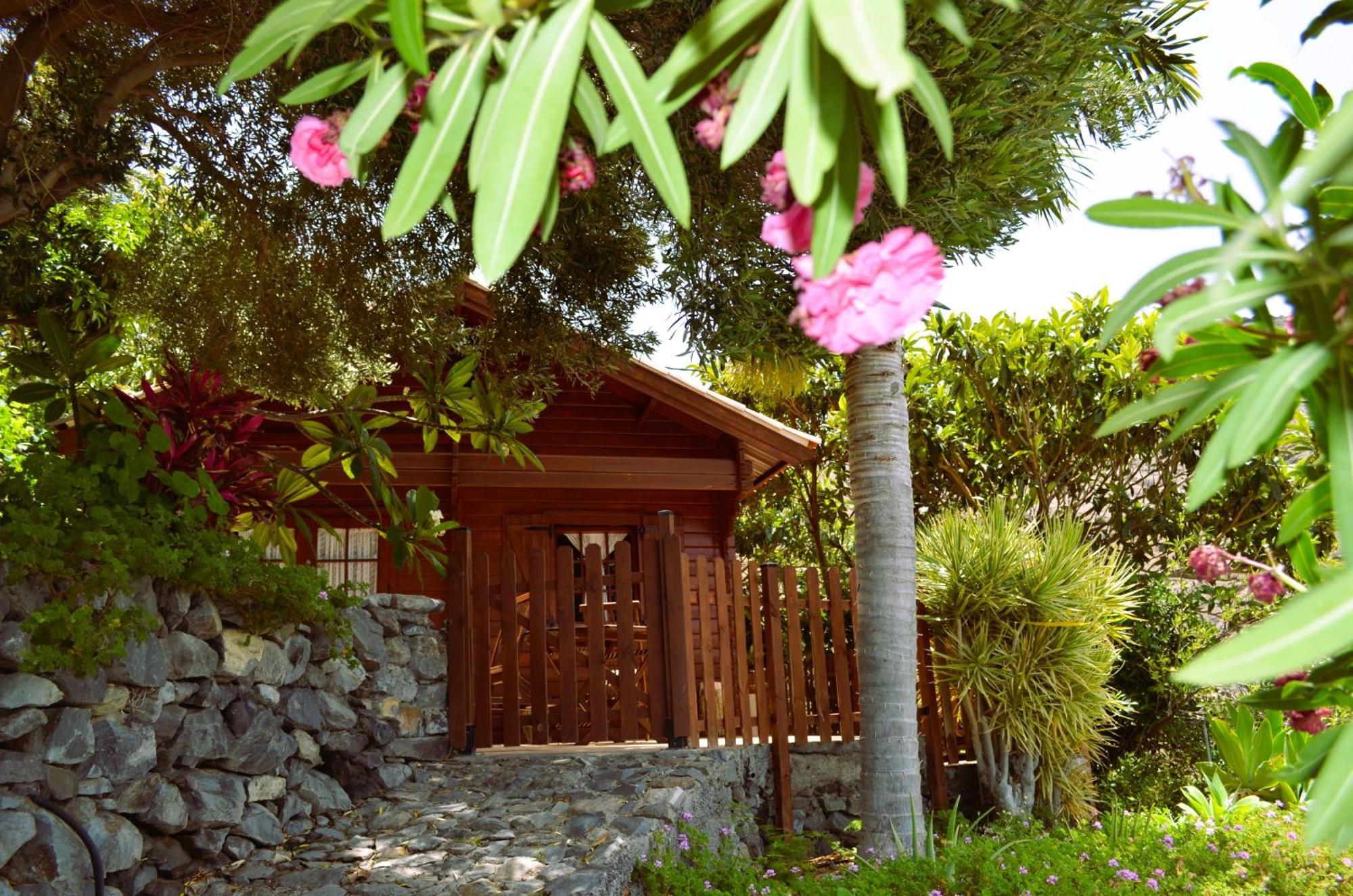 Cabana Los Palmeros, Vista Al Mar Y La Montana Alojera 外观 照片